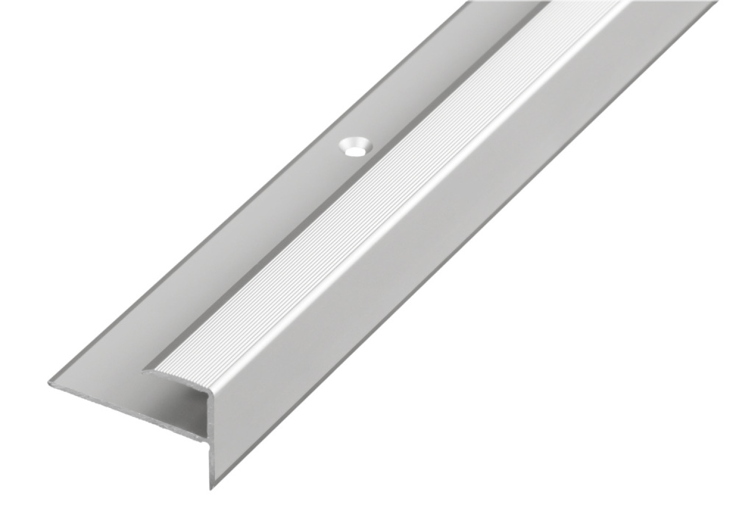 PROLINE PROSTEP Treppenkante (Trittstufe) Aluminium 8-9mm eloxiert Silber 270cm