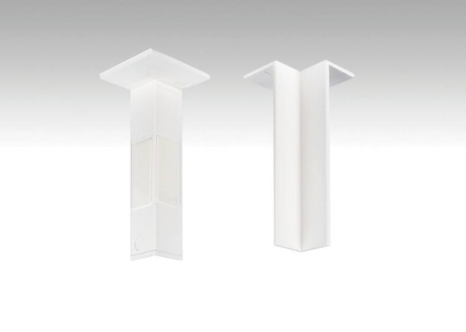 Neutrale, weiße Innenecke (Selbstklebend) 9 PK/19 PK - MEISTER