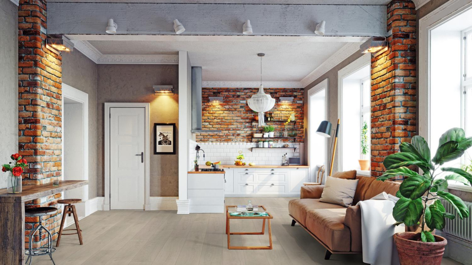 KRONO ORIGINAL Laminat Canvas Montreux Eiche K658 Altitude 