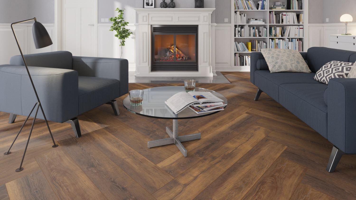 KRONO ORIGINAL Laminat Laguna Eiche K411 Herringbone