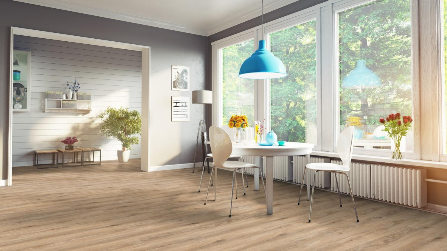 KRONO ORIGINAL Laminat Natural Cashmere Eiche K470 Castello 