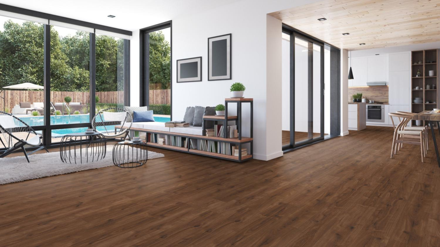 Laminat Eiche Payson synchron strukturiert 1-Stab Natura
