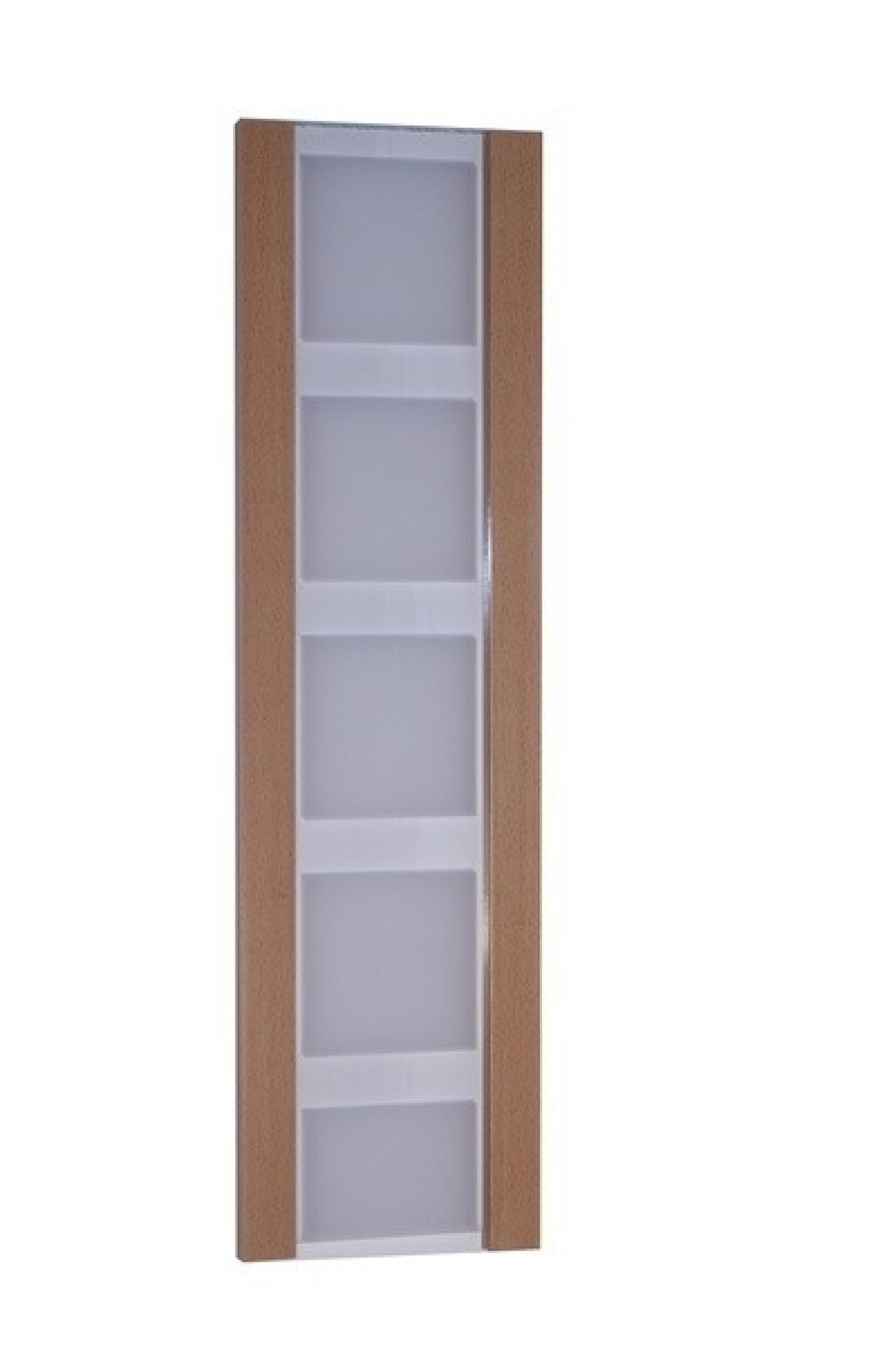 New Generation Buche mit Karo Fenster Weiss satinierte Zusatz-Lamelle - Marley_01