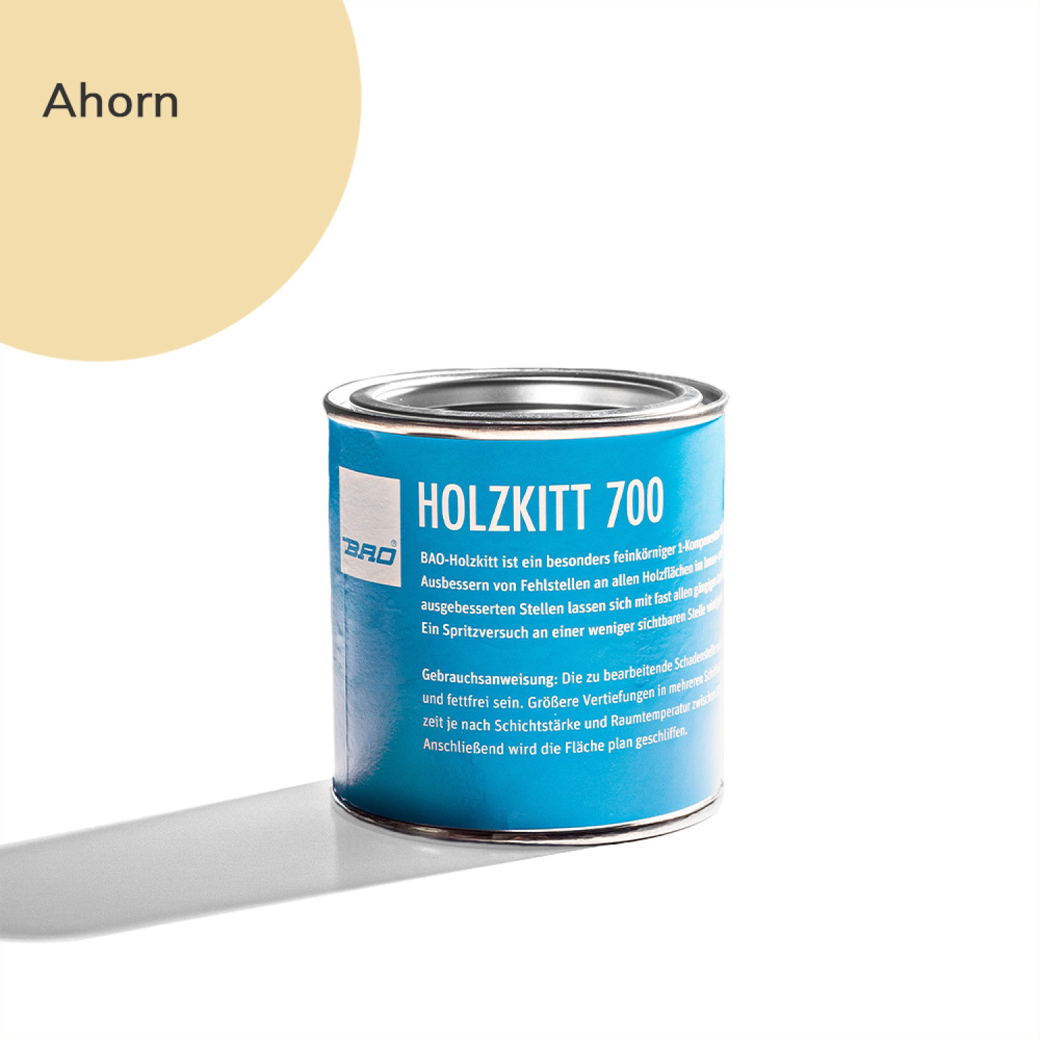 Holzpaste Holzkitt 700 Ahorn - Bao Chemie