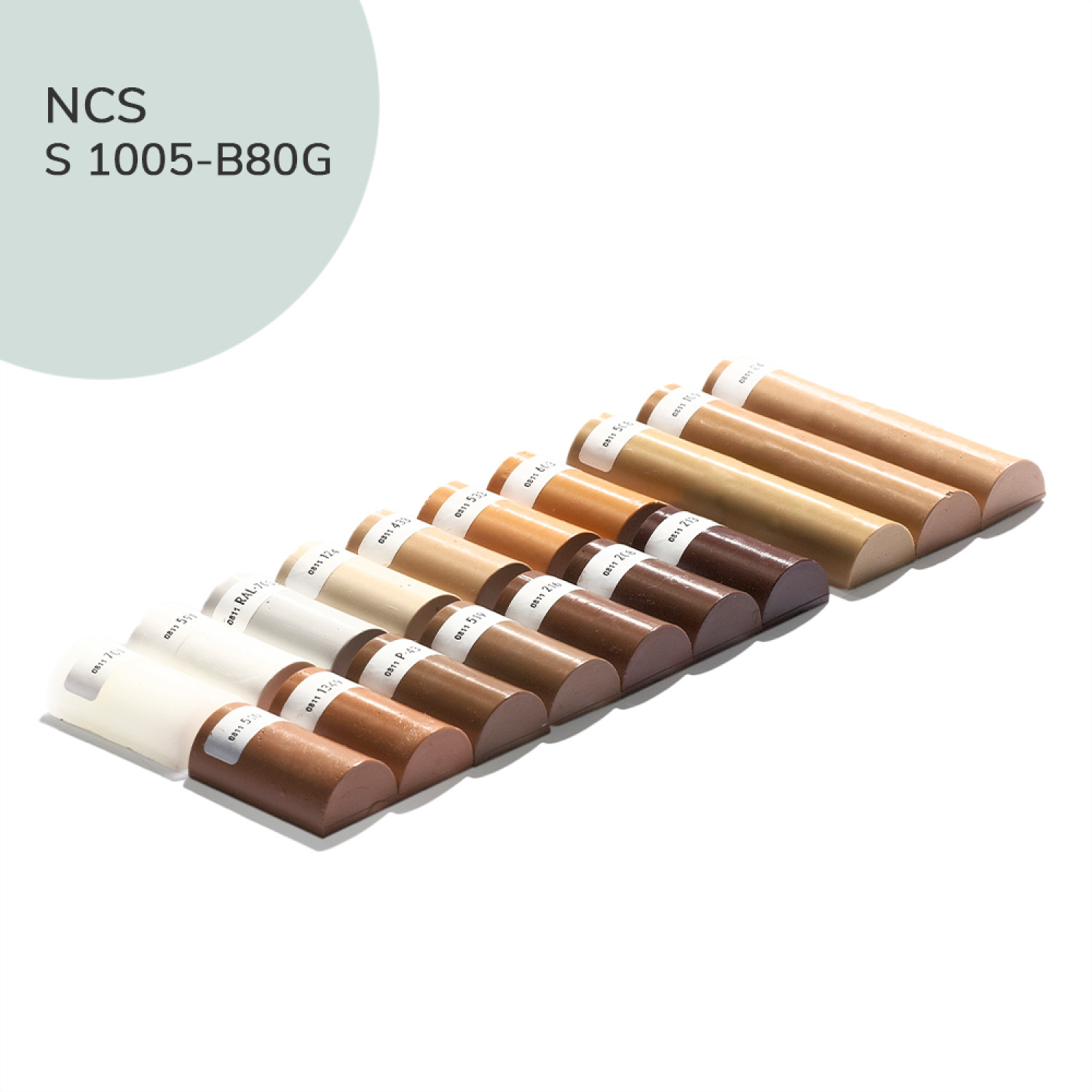 Ansicht von Weichwachs 100 NCS S 1005-B80-G Halbstange - Bao Chemie