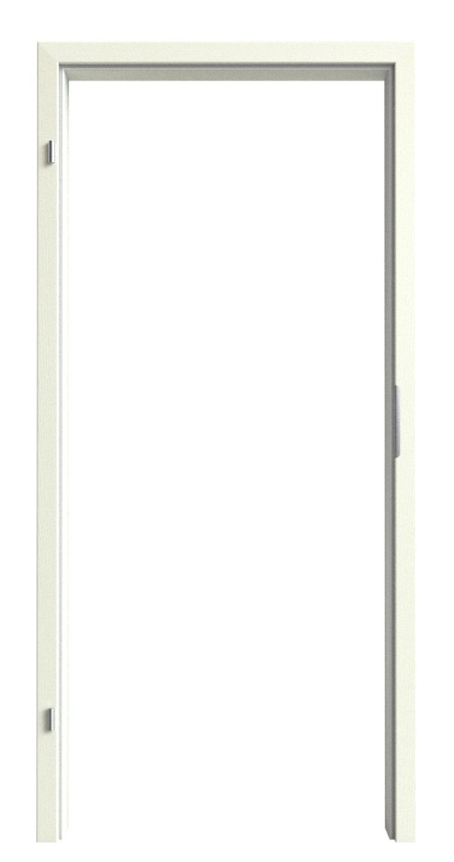 Bild von Esche Weiß ES 242 PortaLit Zarge (eckig mit 2 mm Radius) für Wohnungseingangstür - Westag & Getalit