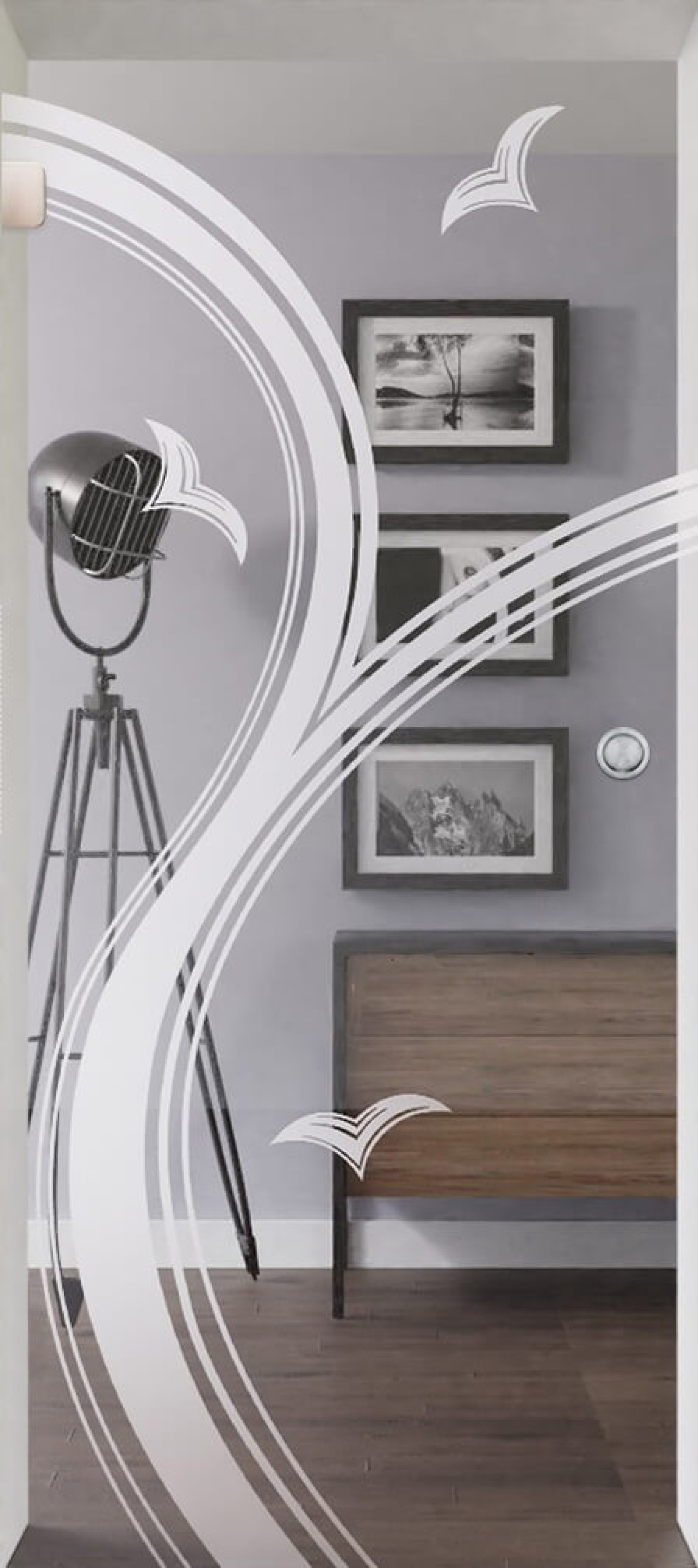 Bild von Modell 3508 Ganzglas Schiebetür - Lienbacher Glas