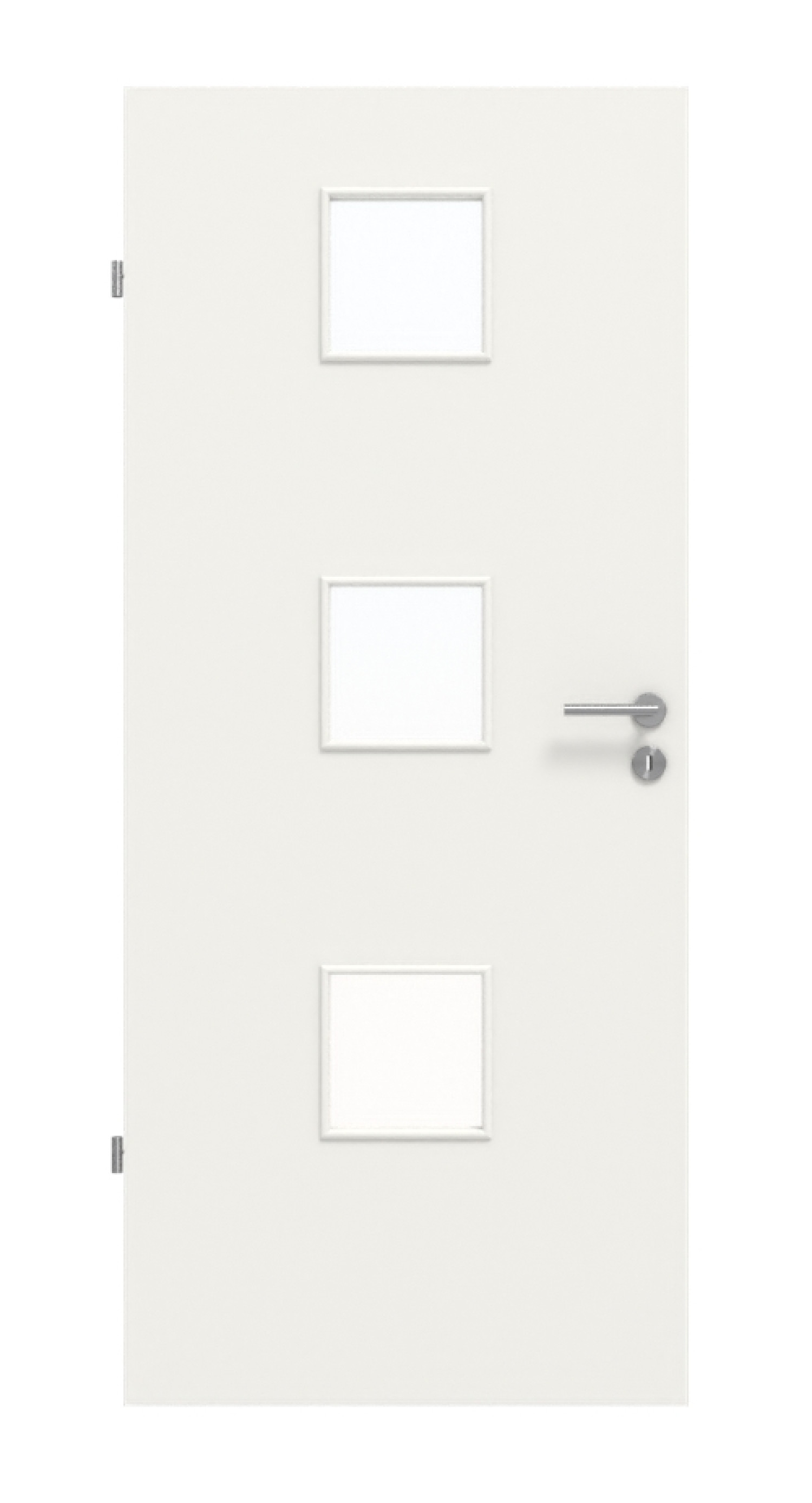 Frontbild von Verkehrsweiß RAL 9016 LA 10 BaseLine Lack Innentür - Hörmann