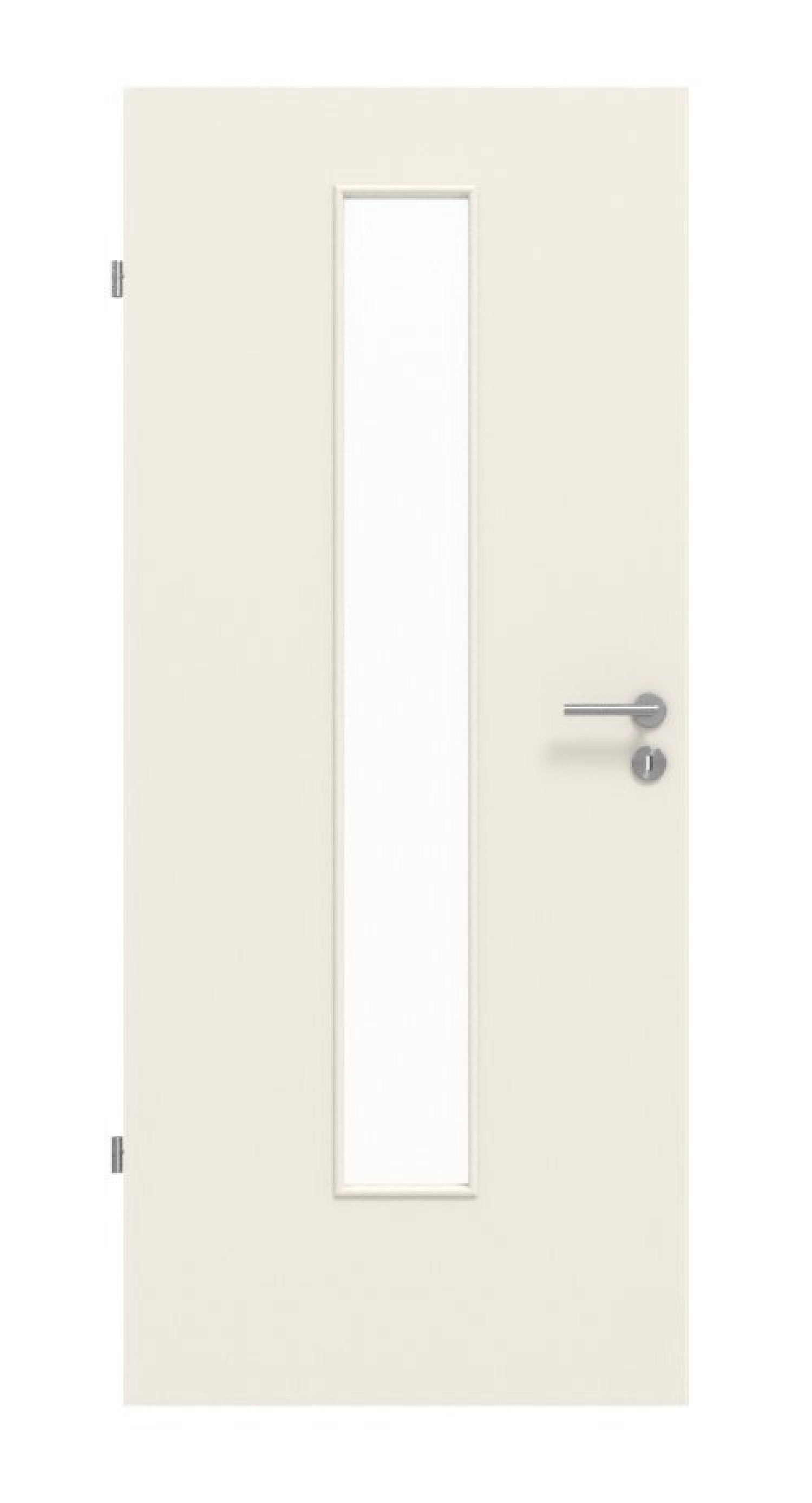 Frontbild von Reinweiß RAL 9010 LA 24 BaseLine Lack Innentür - Hörmann