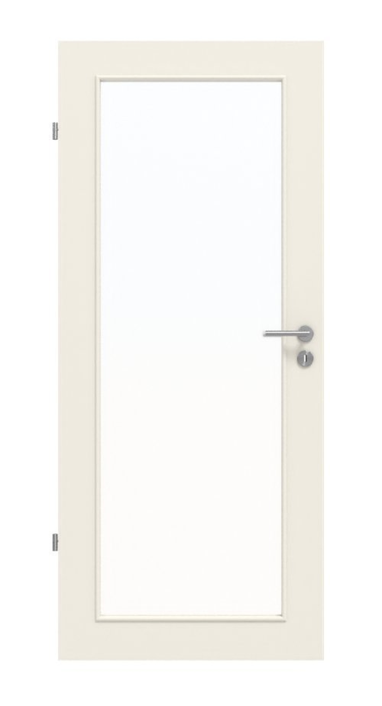 Frontbild von Reinweiß RAL 9010 LA 27 BaseLine Lack Innentür - Hörmann