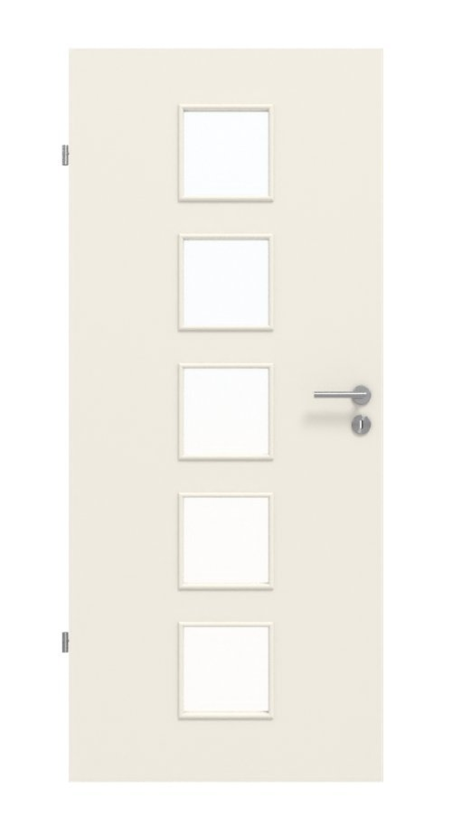 Frontbild von Reinweiß RAL 9010 LA 5 BaseLine Lack Innentür - Hörmann