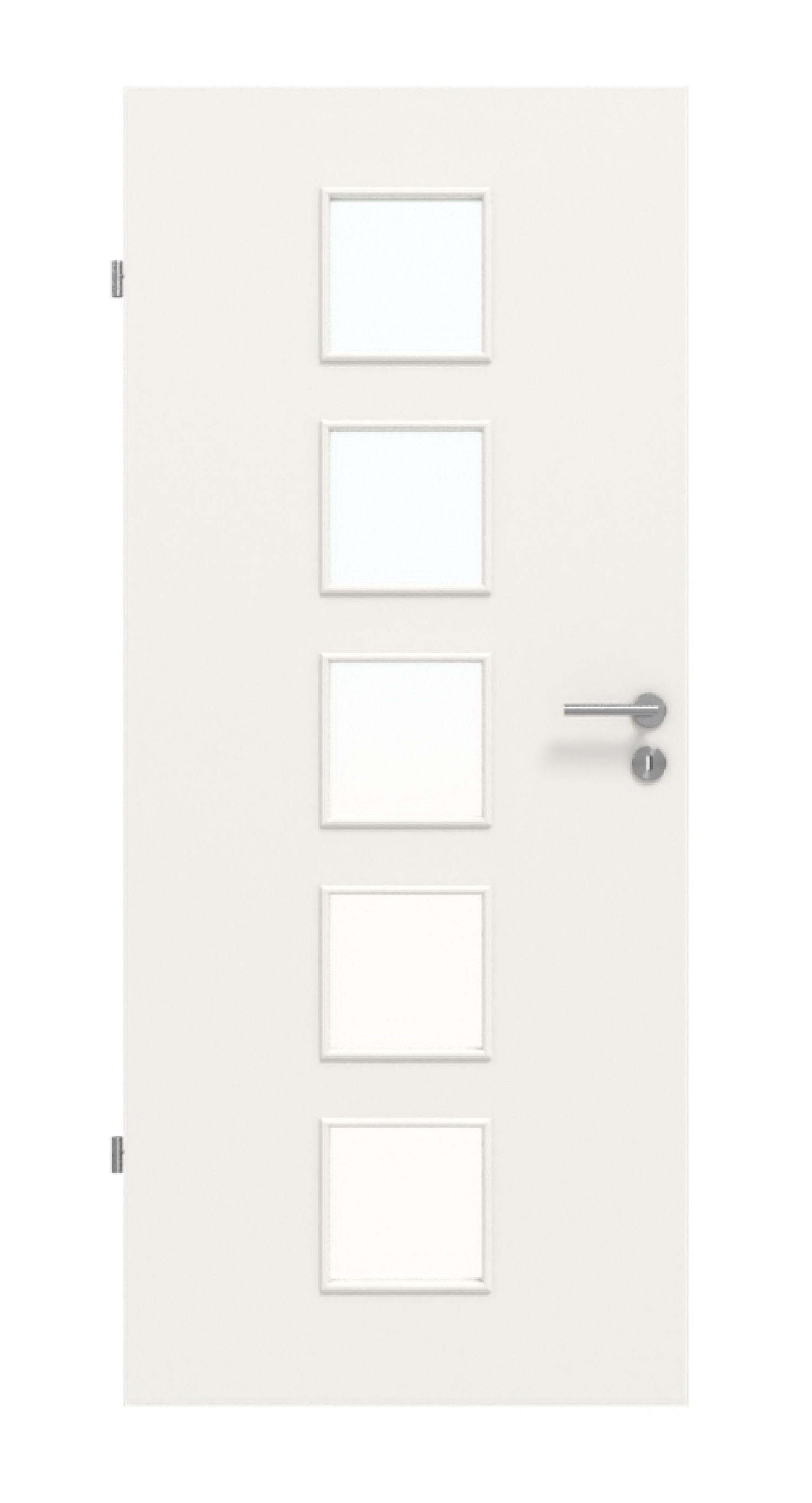 Frontbild von Verkehrsweiß RAL 9016 LA 5 BaseLine Lack Innentür - Hörmann