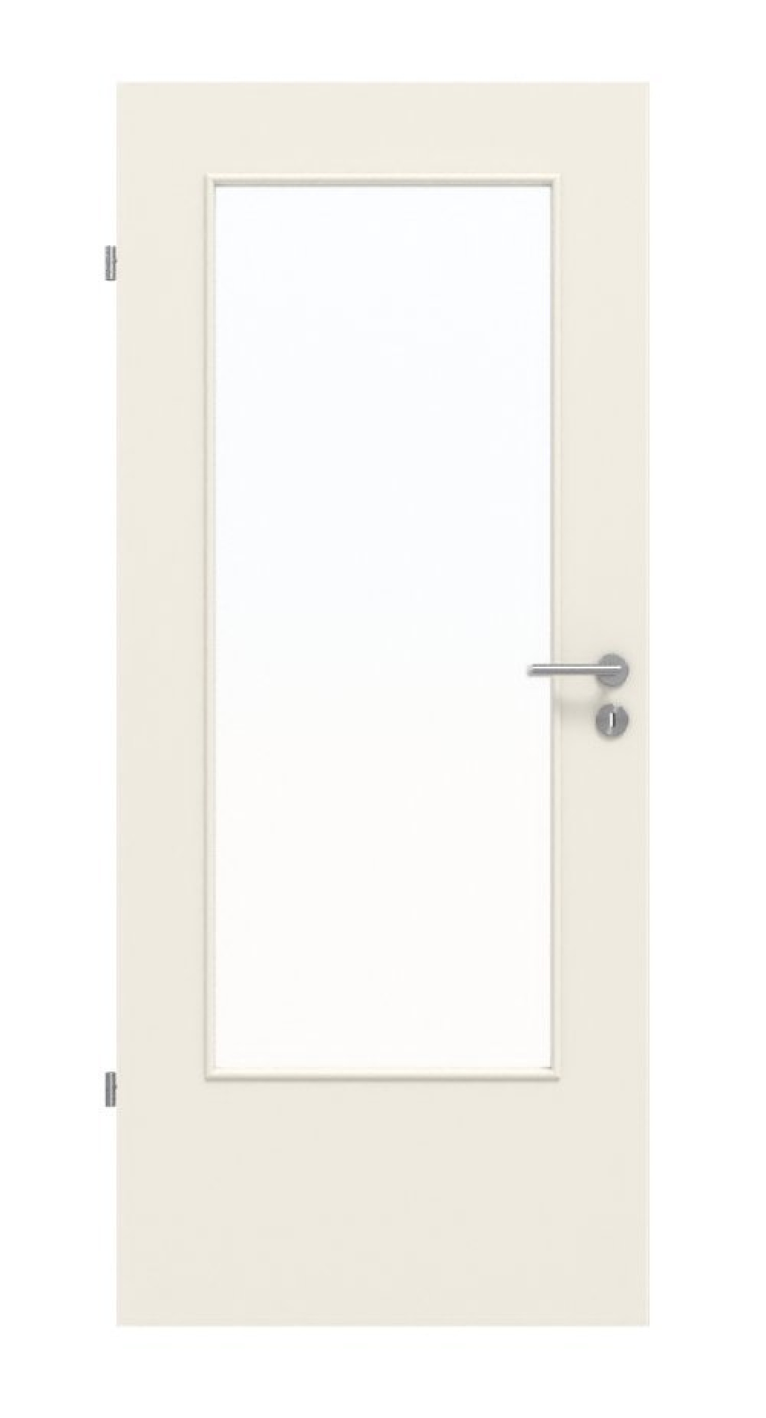 Frontbild von Reinweiß RAL 9010 DIN-LA BaseLine Lack Innentür - Hörmann
