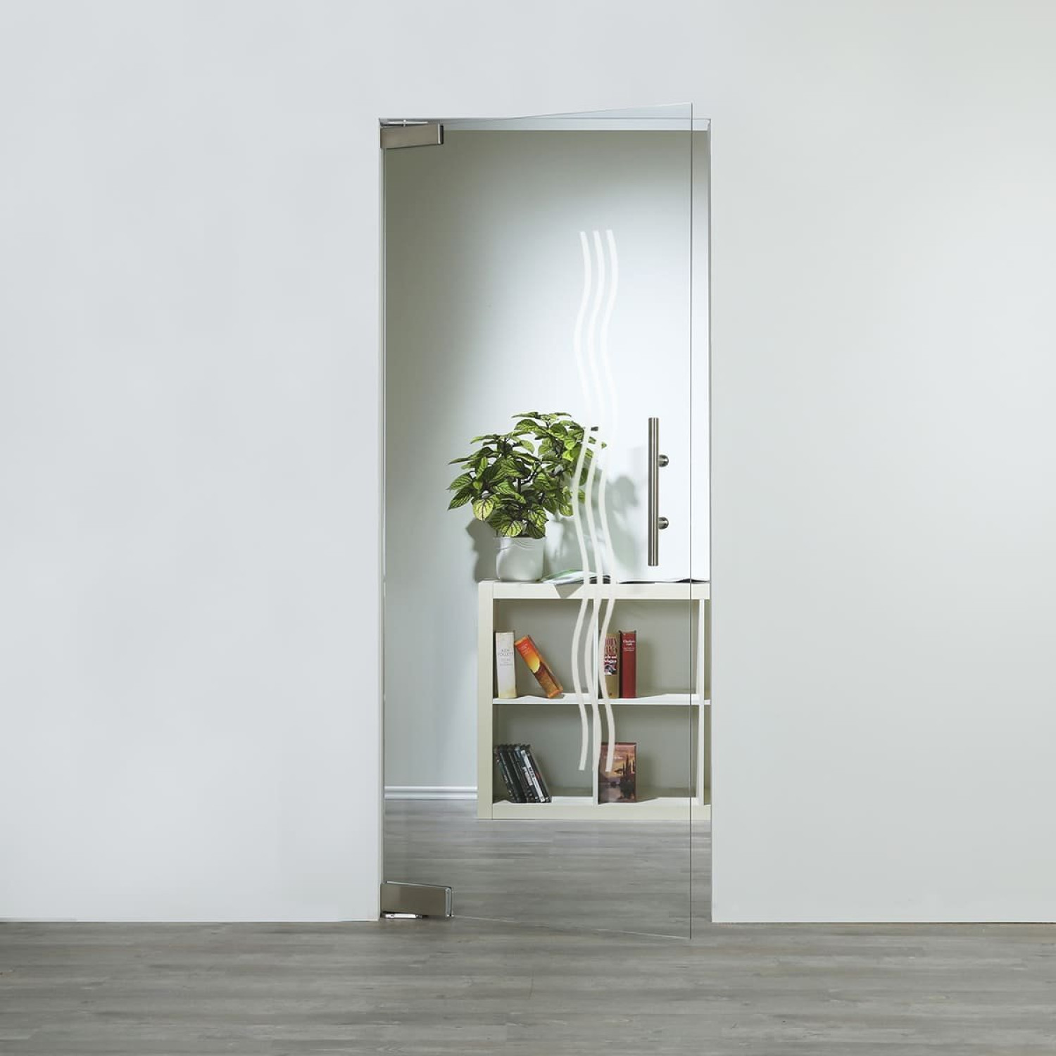LIENBACHER GLAS Glaspendeltür Modell 320 negativ Klarglas