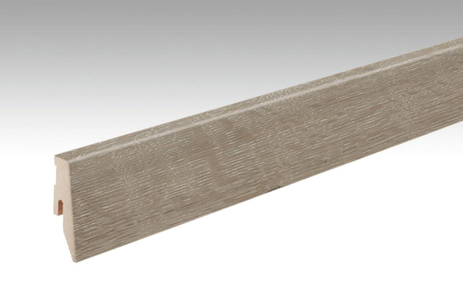 Grey Oak 6671 Fußleiste Profil 3 PK (2380 x 20 x 60 mm) - Meister