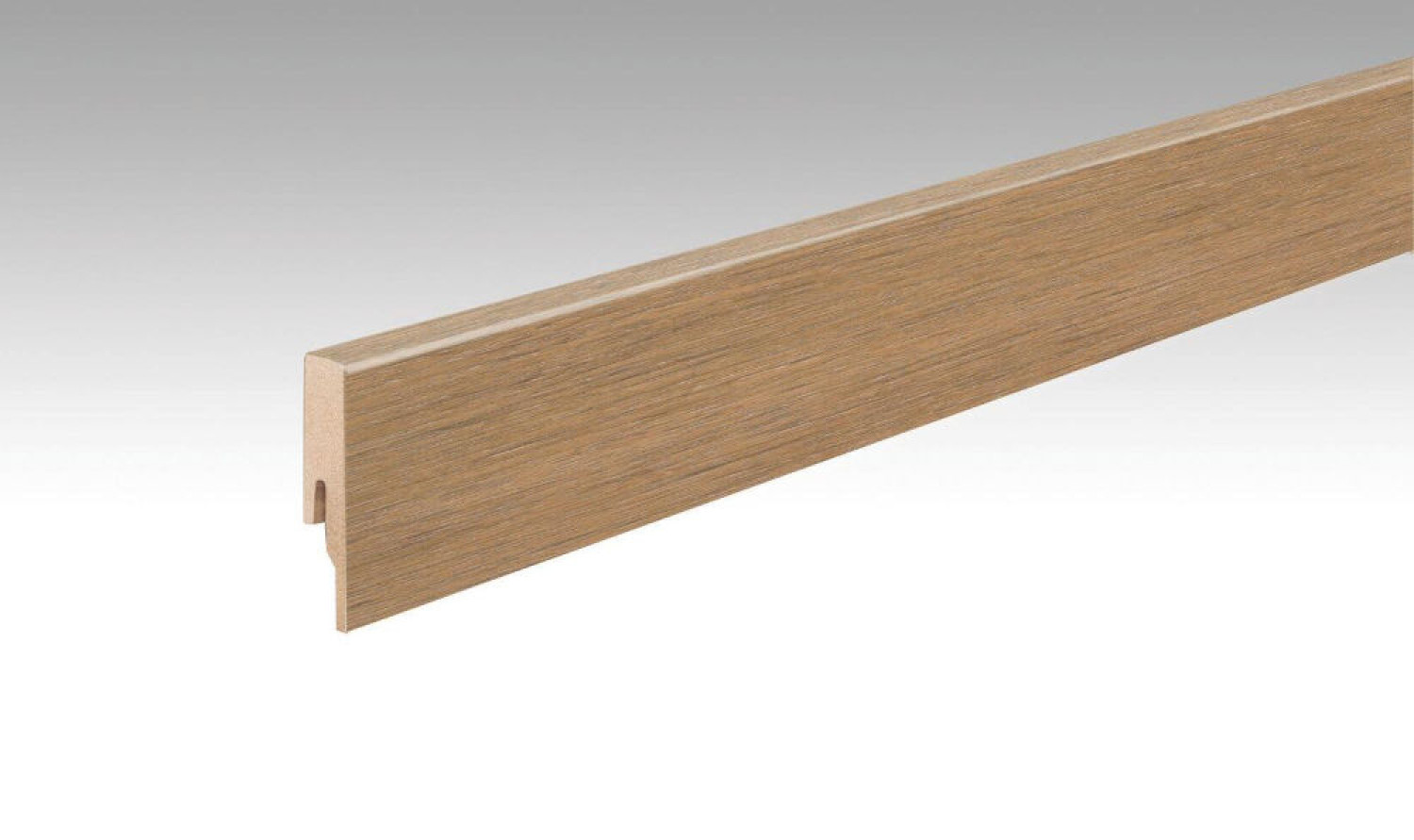 Stieleiche cognac 6949 Fußleiste Profil 20 PK (2380 x 16 x 60 mm) - Meister