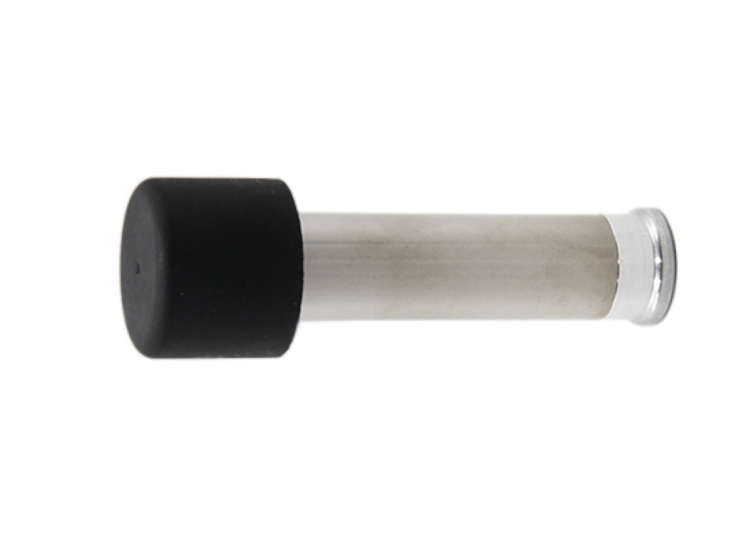 Wandtürstopper mit Pufferkappe Edelstahl 120 mm verdeckt verschraubt - Interio