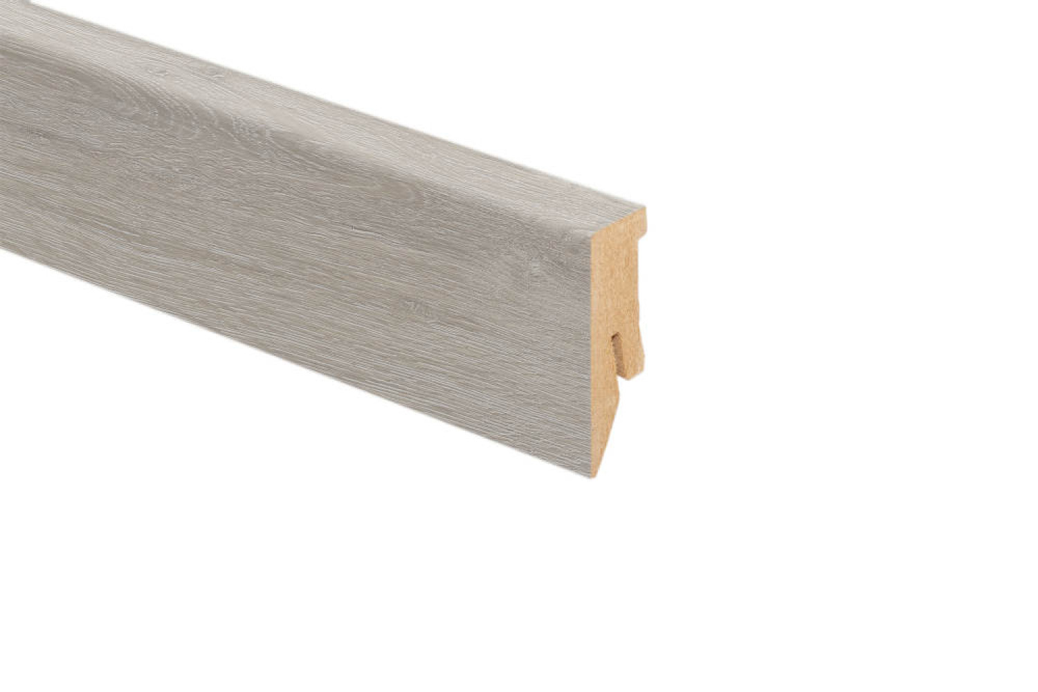 Sockelleiste Eiche EVOKE SOLANO folienummantelt 2600 x 50 x 18 mm - Kaindl