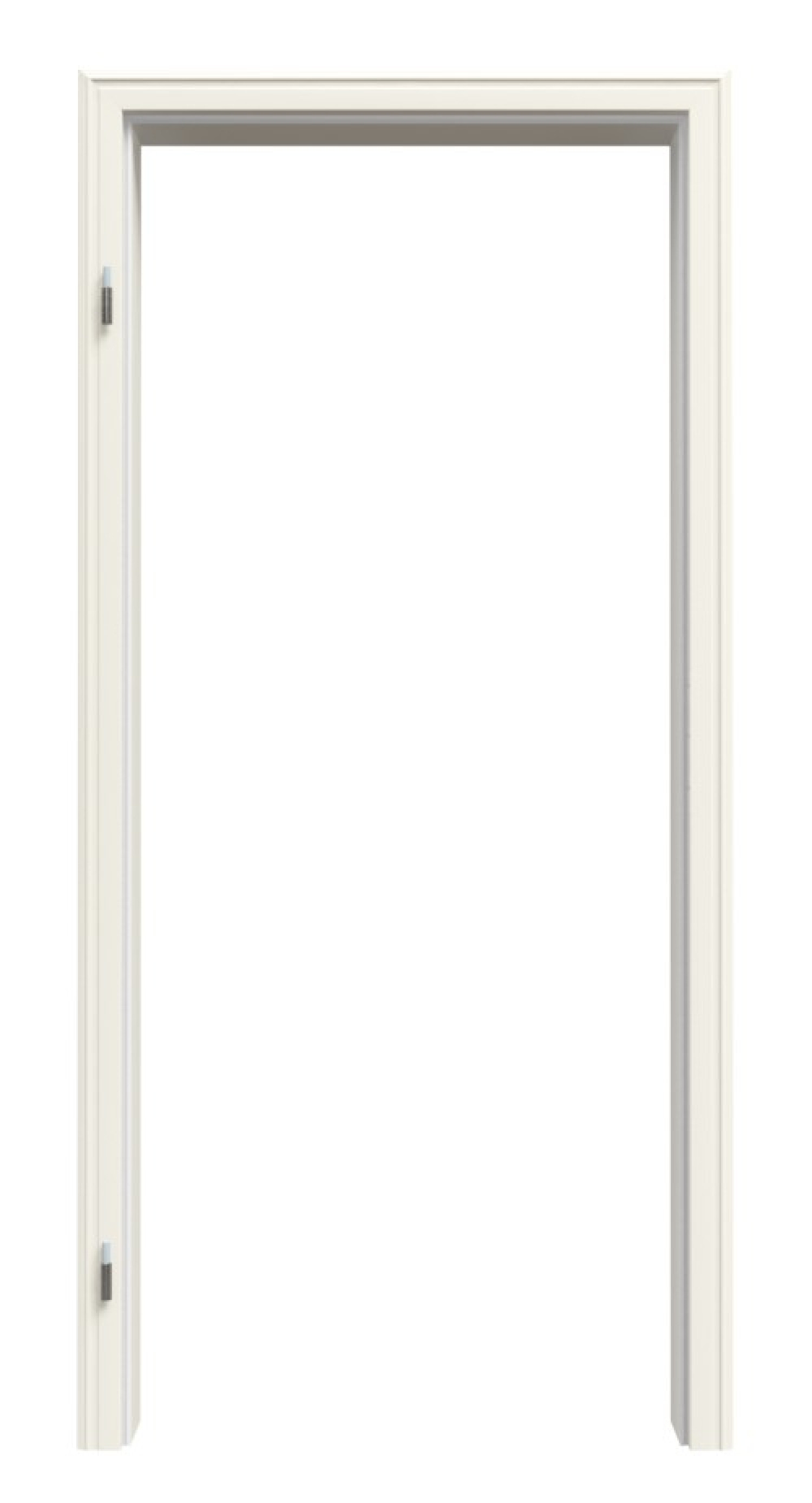 Bild von Profilzarge für Wohnungseingangstüren Weißlack RAL 9010 Premium ZA-04