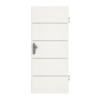 GARANT Wohnungseingangstür Corona 730 Quer Authentic Bianco CePaL
