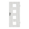GARANT Wohnungseingangstür Authentic Grigio GCK08 mit Lichtausschnitt LA-10