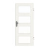 GARANT Wohnungseingangstür Authentic Bianco GCK08 mit Lichtausschnitt LA-11