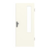 GARANT Wohnungseingangstür 9417-60 Snow White CePaL mit Lichtausschnitt LA-5 bandseitig