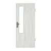 GARANT Wohnungseingangstür Authentic Grigio GCK08 mit Lichtausschnitt LA-5 schlossseitig