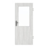 GARANT Wohnungseingangstür Authentic Grigio GCK08 mit Lichtausschnitt LA-6