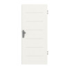 HÖRMANN Wohnungseingangstür Groove 11 Weißlack DesignLine