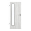 GARANT Feuchtraumtür Authentic Grigio GCK08 mit Lichtausschnitt LA-4 bandseitig