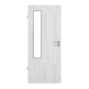 GARANT Feuchtraumtür Authentic Grigio GCK08 mit Lichtausschnitt LA-5 bandseitig