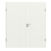 CLASSEN Doppelflügeltür Dynamic 3.21 Weißlack RAL 9003 inkl. Zarge