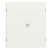 CLASSEN Doppelflügeltür Dynamic 3.26 Weißlack RAL 9003 inkl. Zarge