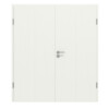 CLASSEN Doppelflügeltür Dynamic 3.29 Weißlack RAL 9003 inkl. Zarge