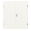 CLASSEN Doppelflügeltür Dynamic 3.29 Weißlack RAL 9016 inkl. Zarge