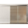 ERKELENZ Doppelflügel-Glasschiebetür Prime Motiv klar DORMA MUTO Teleskop Variante 1 
