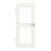 HUGA Innentür Weiß ähnlich RAL 9016 Mattlack Basic mit Lichtausschnitt LA 12
