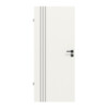 Innentür Linea Black 02 Weißlack RAL 9016