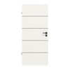 Innentür Linea Black 03 Weißlack RAL 9016