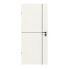Innentür Linea Black M23 Weißlack RAL 9016