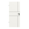 Innentür Linea Black M41 Weißlack RAL 9016