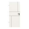 Innentür Linea Black M42 Weißlack RAL 9016