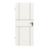 Innentür Linea Black M43 Weißlack RAL 9016