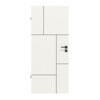 Innentür Linea Black M73 Weißlack RAL 9016