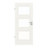 Innentür Cofi 35 Premium Weißlack RAL 9016 mit Lichtausschnitt LA-03