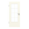 GARANT Zimmertür 9417-60 Snow White CePaL mit Lichtausschnitt LA-DIN Sprosse SP1