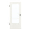 GARANT Zimmertür Authentic Bianco GCK08 mit Lichtausschnitt LA-DIN Sprosse SP10