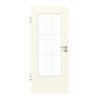 GARANT Zimmertür 9417-60 Snow White CePaL mit Lichtausschnitt LA-DIN Sprosse SP2