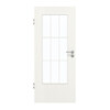 GARANT Zimmertür Authentic Bianco GCK08 mit Lichtausschnitt LA-DIN Sprosse SP2